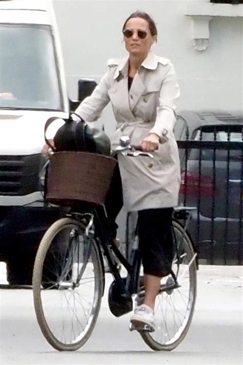 pippa middleton burberry|Pippa Middleton Wears Burberry Trench Coat While Riding Bike .